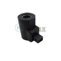 ชิ้นส่วนเครื่องจักรก่อสร้าง280239 10333044 24V Liebherr Excavator Pilot Solenoid Valve Coil