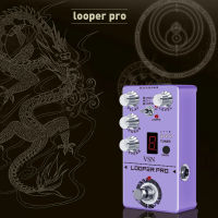 VSN จูนเนอร์ Chorus Reverb Looper กีต้าร์ดิจิตอลหลายผลเหยียบชุดของบายพาสดิจิตอลเอฟเฟคที่เหยียบ True-05