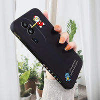 HP เคส Hpcase สำหรับ OPPO Reno10 Pro + 5G เคสการ์ตูนอนิเมะฮีโร่ Ultraman เคสโทรศัพท์ดีไซน์ด้านข้างรูปแบบขอบสี่เหลี่ยมของเหลวปลอกซิลิโคนคลุมทั้งหมดเคสกล้อง