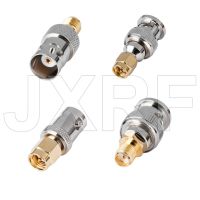 The factory sales 4pcs/set BNC to SMA adapter BNC male female to SMA male Plug female Jack RF connector 4 type fast ship Electrical Connectors