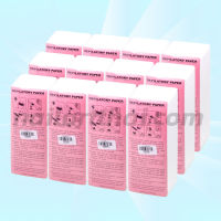 กระดาษรีฟิลแว็กซ์ (Wax Paper) 1 โหล สีชมพู