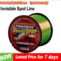 120m 150m Invisible Spotted Nylon Fishing Line 0.14mm-0.50mm Super Strong Speckle Line Fluorocarbon Coated Line Fishing Wire Fishing Lines