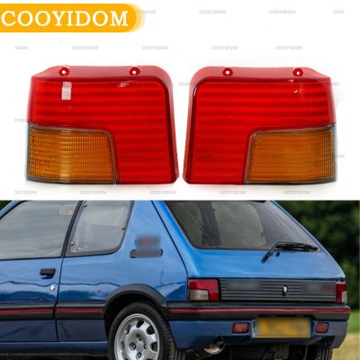 Newprodectscoming Rear Reverse Brake Stop Lamp Turn Signal Indicator Taillight light shade For Peugeot 205 1983-1994 634983 635041 without bulbs