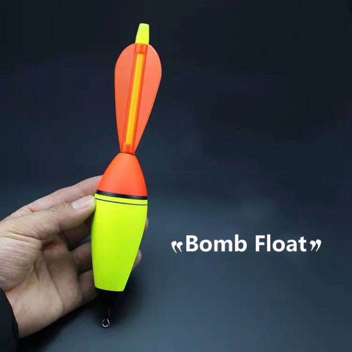 1pc-buoyancy-20g-100g-foam-fishing-float-rotating-wing-floating-elastic-boya-luminous-light-fishing-float-rock-fishing-bobber