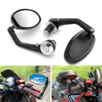 For Suzuki GSR 600 750 GSX S750 R 600 750 SFV650 Universal Motorcycle Aluminum Rear View Handle Bar End Side Rearview Mirrors Mirrors