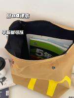 กระเป๋าเป้สะพายหลังกระเป๋านักเรียนมูลค่าสูงสไตล์แมทช์ง่าย McDonalds College Letter Backpack Wallace Class Curl m ถุงกระดาษ