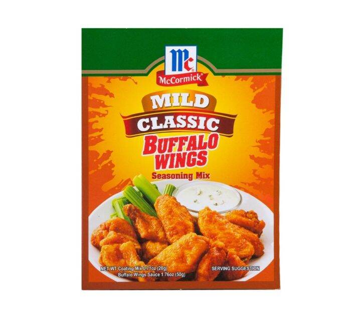 McCormick Buffalo Wings Seasoning Mix Mild Classic ( 20g ) Lazada PH