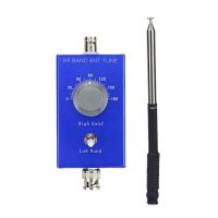 20W QRP HF Shortwave Radio Tuner Frequency Modulator Portable Adjustable Transceiver Rod Antenna 5-22Mhz Shortwave SWR 76-108MHz FM Antenna