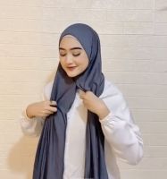 【YF】 Muslim Women Premium Instant Cotton Jersey Hijab Scarf Hijabs Scarves With Hoop Pinless HeadScarves 29 colors