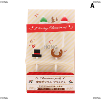 HONG ส้อมจิ้มผลไม้สำหรับใส่คัพเค้ก4 6ชิ้นอุปกรณ์อาหารกลางวันสุดสร้างสรรค์สร้างสรรค์ของตกแต่งงานเลี้ยงเทศกาลปาร์ตี้ส้อมผลไม้น่ารัก