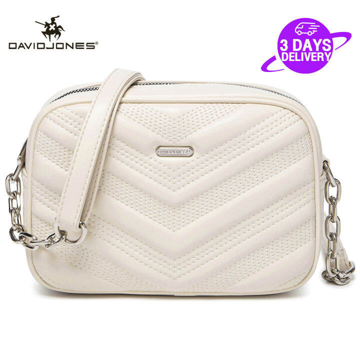 David Jones Paris sling bag for women leather crossbody bag messenger