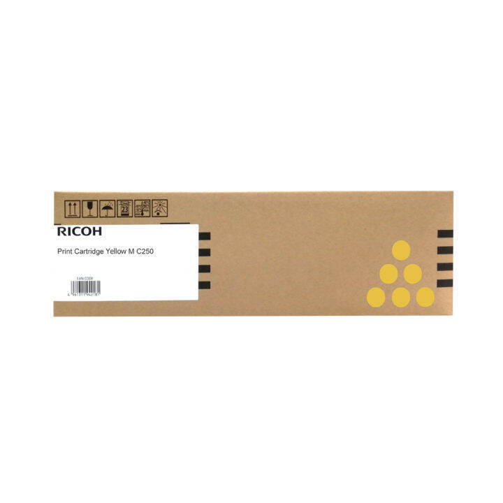 ricoh-ตลับหมึกสีเหลือง-yellow-สำหรับรุ่น-pc300w-mc250fwb