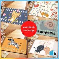 พรมเช็ดเท้ากันลื่น ลายการ์ตูน สําหรับบ้าน ห้องครัว ทางเข้า 0625