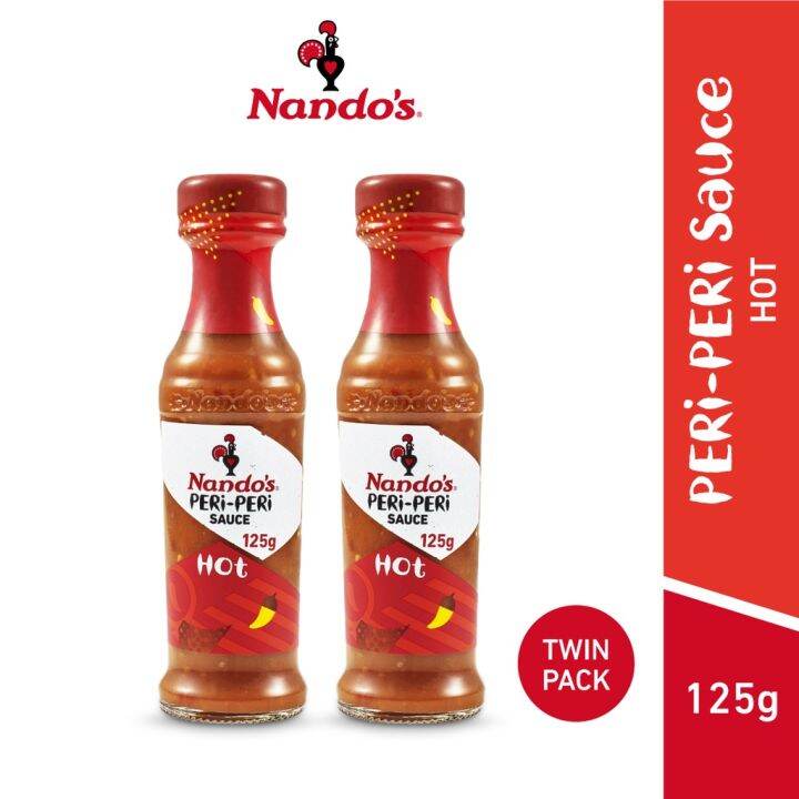 Nando's Hot PERiPERi Sauce (125g) [Twin Pack] Lazada