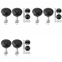 6 PCS Push Button Quick Release Hood Bonnet Pins Lock Clip Car Bumper Latch Kit