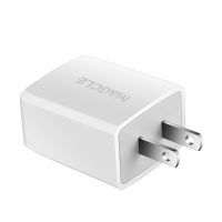 【HOT SALE】 C&amp;T e-Mart Magcle Dual USB Charger 5V2.4A Wall Charger สำหรับโทรศัพท์มือถือ Dual USB Port Travel Wall Charger โทรศัพท์สมาร์ท USB Charger Adapter