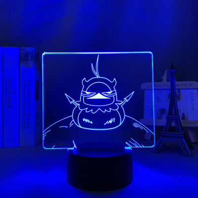 3d Led Lamp Anime Figure Black Clover Nero for Kids Bedroom Decor Nightlight Birthday Gift Room Desk Lamp Bleach Nel Tu