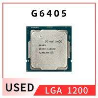 G6405พื้นฐาน4.1 Ghz Dual-Core Quad-Thread เครื่องประมวลผลซีพียู4M 58W LGA 1200