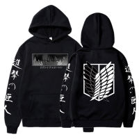 2023 NEWAnime Attack On Titan AOT Hoodie Ackerman เสื้อ Cozy Tops Sweatsuit Sudadera Felpa Moletom