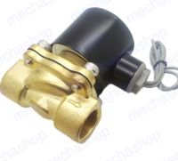 โซลินอยด์วาล์วไฟฟ้าปิดเปิดน้ำ วาล์วน้ำไฟฟ้าทองเหลือง Brass 24V DC 1/2นิ้ว Electric Solenoid Valve Water Air Fuels Gas Normal Closed