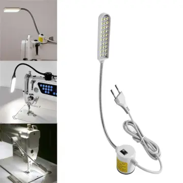 10/20/30 LED Industrial Sewing Machine Lighting Lamp Clothing Machine  Accessories Work Light 360° Flexible Gooseneck