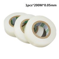 1pcs * 200M * 0.05mm  PE transparent protective film tape metal hardware glass stainless steel protective film Adhesives Tape