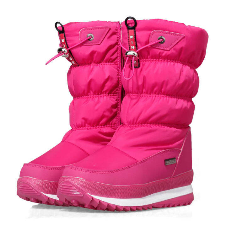 childrens-winter-thick-snow-boots-mid-tube-non-slip-cotton-shoes-plus-velvet-warmth-leisure-boys-and-girls-snow-boots