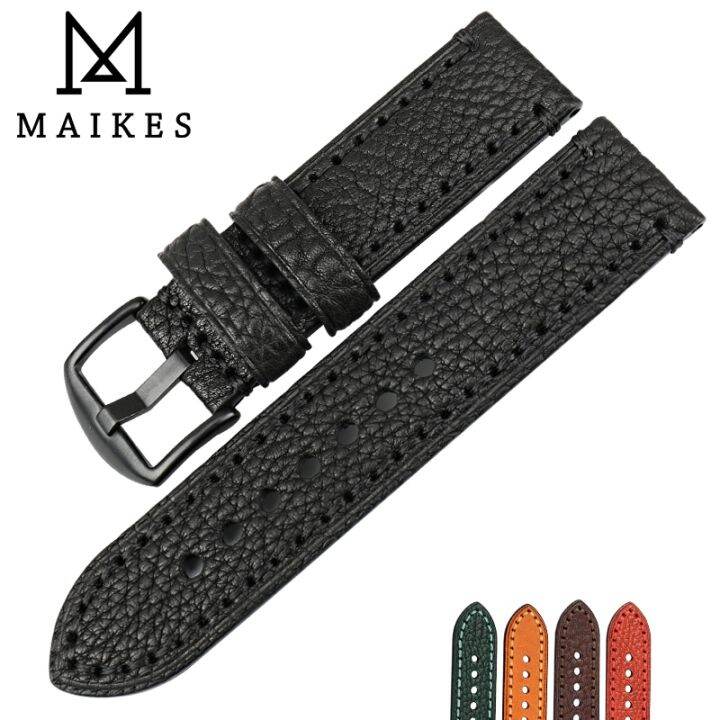 〖bar Watchband〗สายนาฬิกา Maikes สำหรับ Luminox Panerai Hamilton สาย