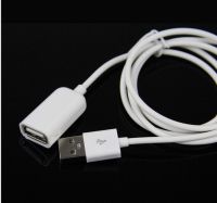 1 Pcs USB 2.0 Male To Female Ekstensi Data 50 CM 1M Extender Biaya Kabel Tambahan untuk iPhone 4 5 6 Plus untuk Samsung S6 Note4