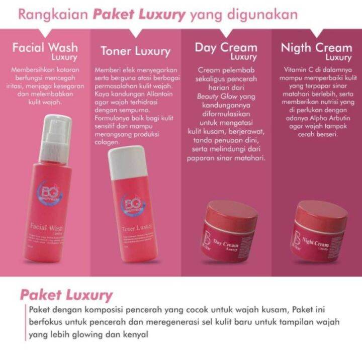 BG SKIN || BG SKINCARE || PAKET LUXURY PREMIUM | Lazada Indonesia