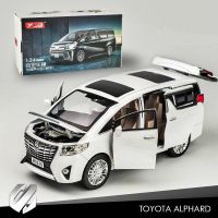 TOYOTA ALPHARD (1คัน) ส่งจากไทย มีสินค้าพร้อมส่ง โมเดลรถตู้ โมเดล รถโมเดล แบบจำลอง อัลฟา รถตู้