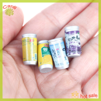 Canli 4pcs 1:12 dollhouse Miniature drink cans Fou ตุ๊กตาบ้านครัวตกแต่ง