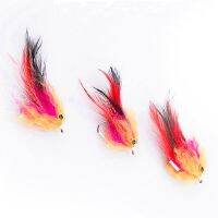 ใหม่5ชิ้นปลาเทราท์หัวเหล็กปลาแซลมอนหอกสตรีมเมอร์ฟลายแมลงวันสำหรับ Fly Fishing ขนาด4ตะขอ