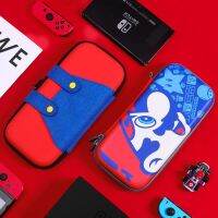 ?⭐【ต้นฉบับ】❁ Bjibite กระเป๋าใส่สวิตช์ Nintendo เคสป้องกัน OLED แบบพกพาความจุขนาดใหญ่ NS เปลือกแข็งกล่องมาริโอ