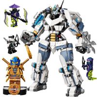 Phantom Ninjago Zanes Titan Mech Boys ประกอบอาคารบล็อกของเล่น Ninja Training Hall