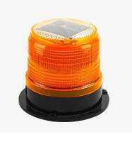 ไฟสัญญาณเตือน Solar Warning Light 6 LED พลังงานแสงอาทิตย์ สถานที่ก่อสร้าง, สิ่งกีดขวางถนน, ยานพาหนะฉุกเฉิน, รถก่อสร้าง, แม่เหล็กหรือติดตั้งด้วยสกรู