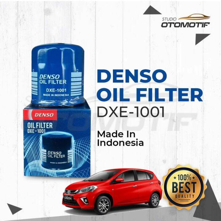 Filter Oli Daihatsu SIRION 20042021 Denso DX1001 / Oil Filter Sirion