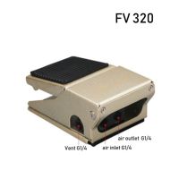 QDLJ-Air Pneumatic Foot Pedal Valve Switch Fv-320 Fv-420 4f210-08/08l/08g Two Position Three/four/five Way Foot Pressure Control