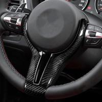 CCLight Car Steering Wheel Frame Cover for Series x5M F85 2014 Black