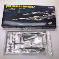 * HOBBY BOSS 1700 Scale USA Navy USS SSN-21 SEAWOLF Nuclear Attack Submarine พลาสติกประกอบโมเดล