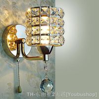 hyfvbujh◙☄∈ Wall Lamp French Warm and Minimalist Room Aisle Iron Lighting Bedside