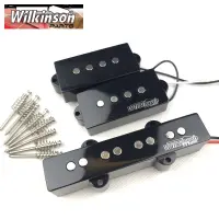 Wilkinson 4 Sts PB Electric Bass Guitar Pickup Four Sts P Bass Humbucker Pickups WOPB+WOJB