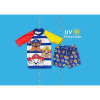 ✅ [3-6Y] Paw Patrol 2 Pcs Swim Set UV Protection ชุดว่ายน้ำ พอล พาโทรล ป้องกันแสงแดด