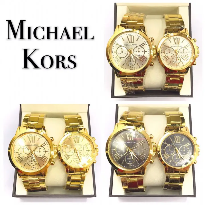 MICHAEL KORS Watch for Women Original Sale Gold MICHAEL KORS Watch for Men  Original Sale Gold Mk Watch for Women Couple Watch Watch Women Watch Men  1pc | Lazada PH