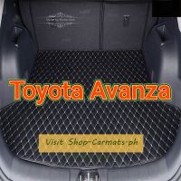 [Ready Stock] For Toyota Avanza BOOT CAR PU LEATHER BOOT TRAY CARGO MAT TRUNK CAR KAR BONET