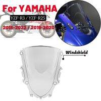 MTKRACING For YAMAHA YZF-R3 2018-2022 YZF-R25 2019-2020 Motorcycle Front Screen Windshield Fairing Windshield