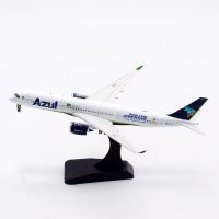 AV4153อัลลอยด์สะสมเครื่องบินของขวัญการบิน1:400 Azul Airbus A350-900โมเดลจรวดโมเดลเครื่องบินแทรคเตอร์ PR-AOY + ขาตั้ง