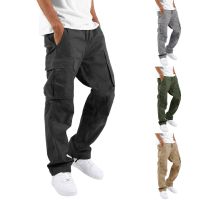 Mens Cargo Pants Sweatpants Streetwear Joggers Trousers For Men Jogging Sports Pants Fashion Multi Pocket Casual Pantalones