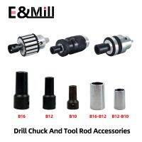 ความแข็งแรงสูงมอเตอร์เพลาแปลงแขน B10 B12 B16 เจาะ Chuck Diy เครื่องมือไฟฟ้า เจาะอะแดปเตอร์แขนเครื่องเรียวแขน