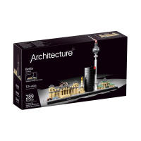 Lego Building Block Street View Berlin Skyline 21027 Childrens Puzzle Assembly Toy Model Decoration Gift